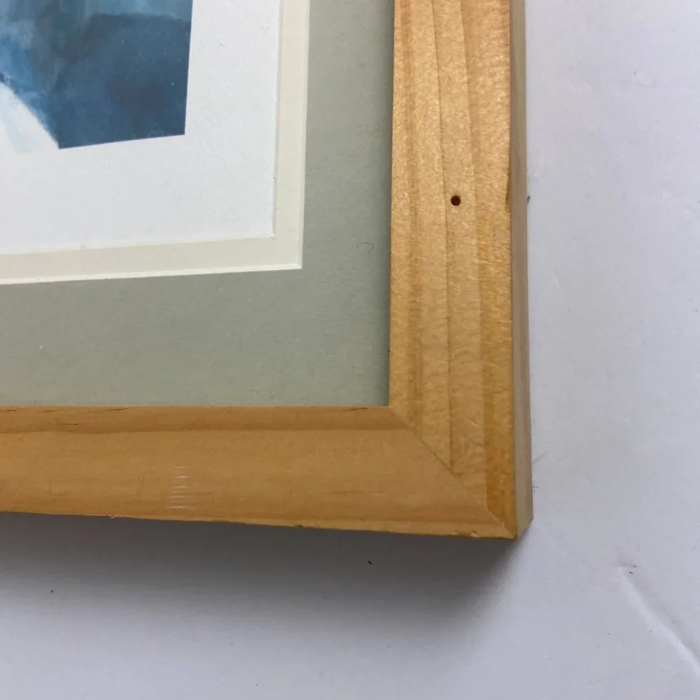 Watercolor Art  Robert Regis Dvorak  Signed  Falls Wooden Framed